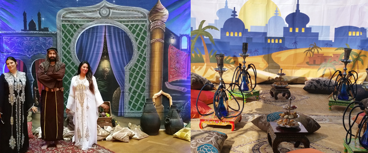 Shisha en aankleding