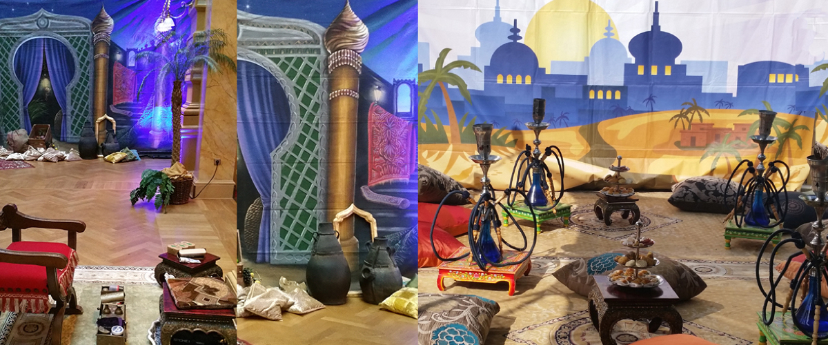 Shisha tafeltjes poefjes kussens
