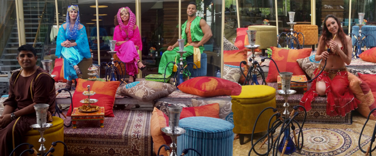 Shisha terras met de mooiste shishas