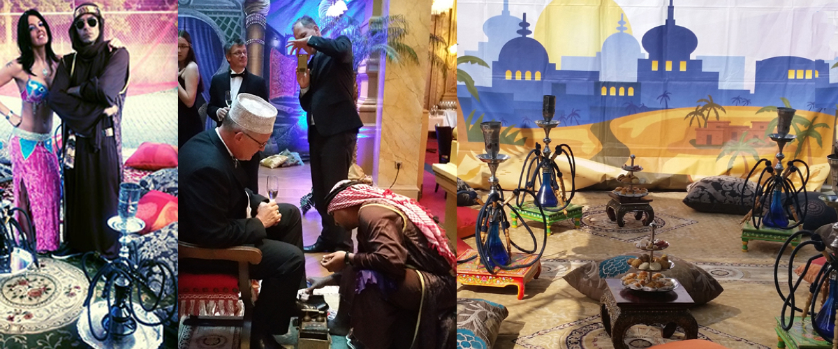 Shishabar feest Spaans